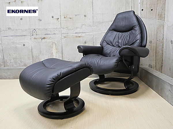 Ekornes】エコーネス ストレスレスチェア Voyager レザー