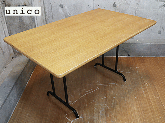 unico】ウニコ FUNEAT ファニート ダイニングテーブル&ベンチ バック