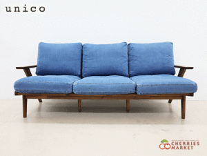 unico】ウニコ SWELLA スウェラ カバーリングソファ 3人掛けソファ