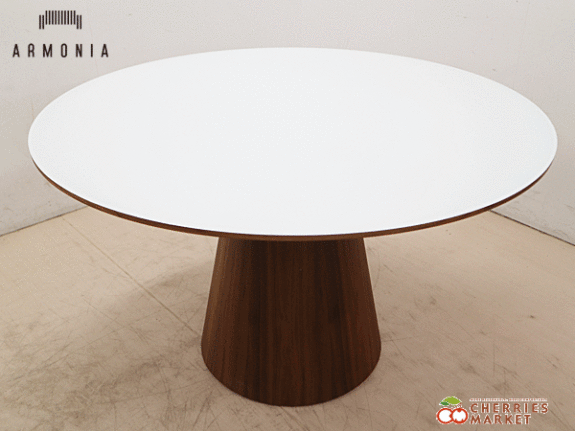 ARMONIA】アルモニア PIANE 1200 円形ダイニングテーブル/ラウンド