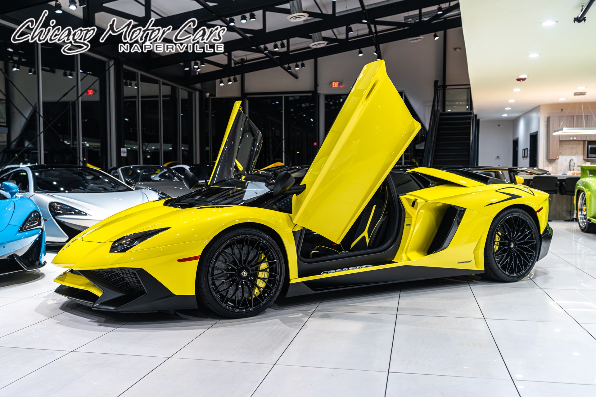 Used 2017 Lamborghini Aventador LP750-4 SV Roadster Only 64 Miles
