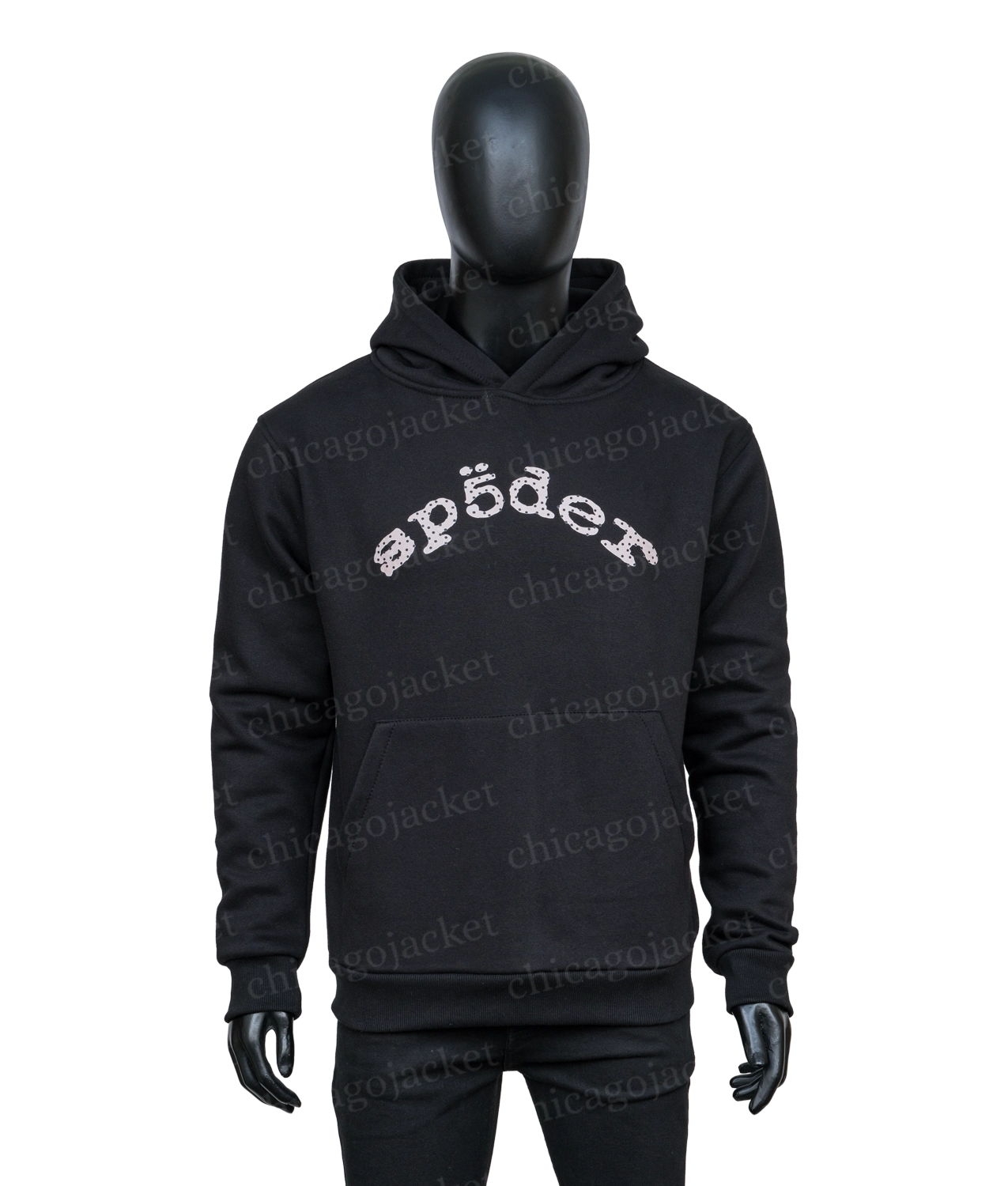 Sp5der VVS Black Hoodie