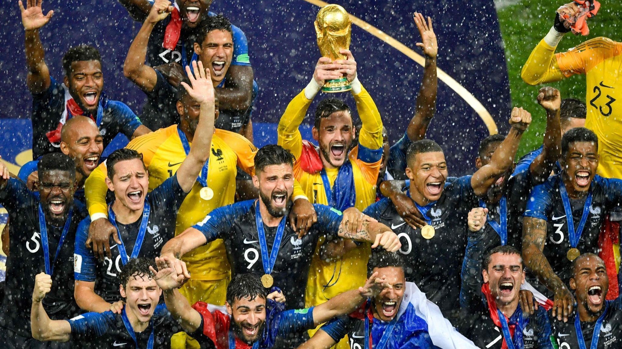 France wins its second World Cup title with 4-2 victory over