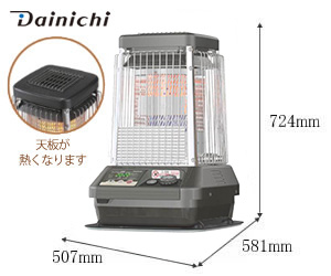 ダイニチ 業務用ストーブ ブルーヒーター｜業務用ストーブ特集 | 千葉