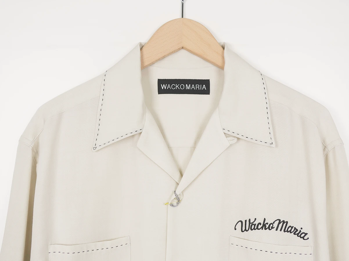 WACKO MARIA ワコマリア】50'S SHIRT L/S ( TYPE-2 ) オープンカラー