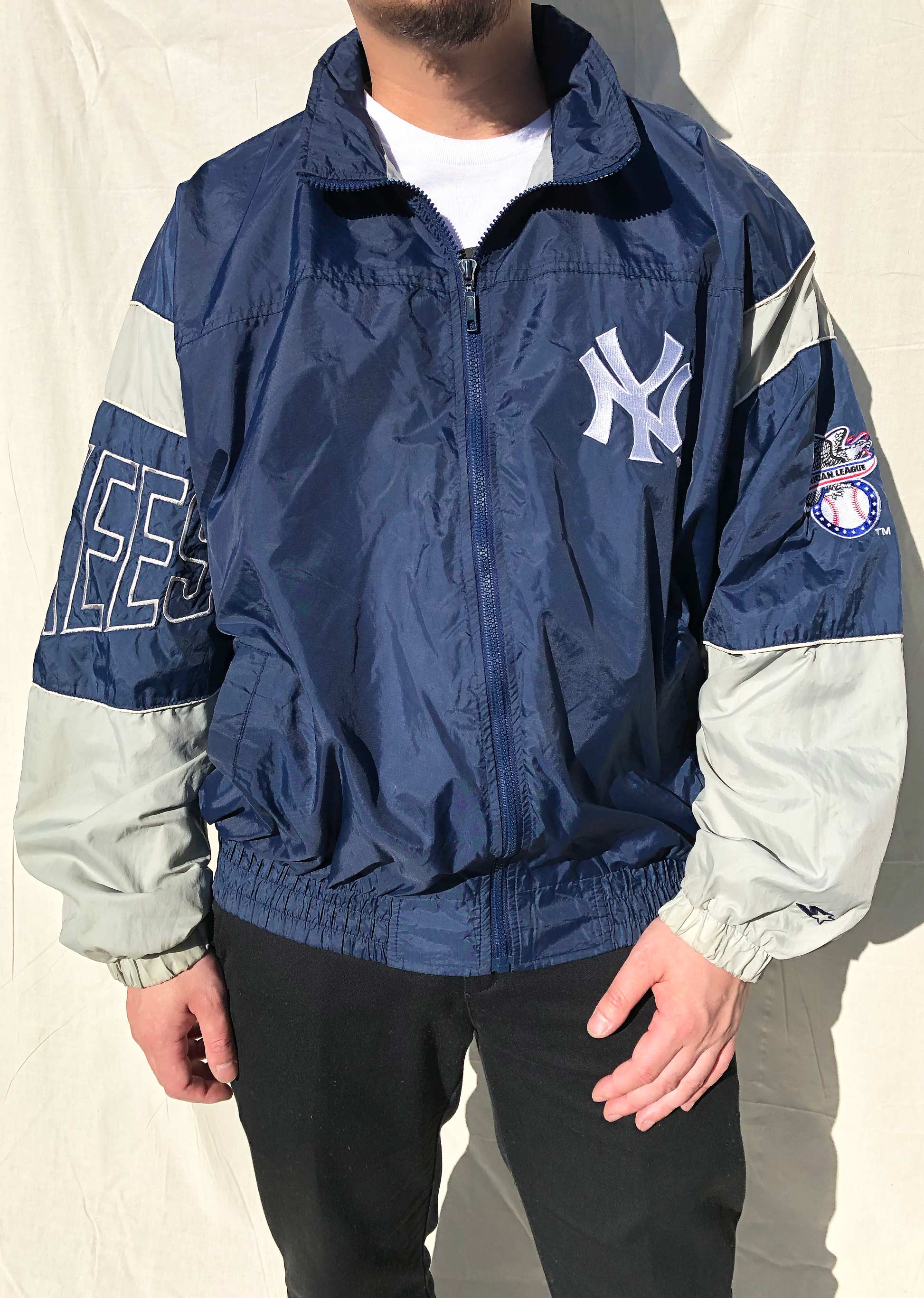 MLB 90s Starter New York Yankees Jacket Navy (XL) – Chop Suey Official