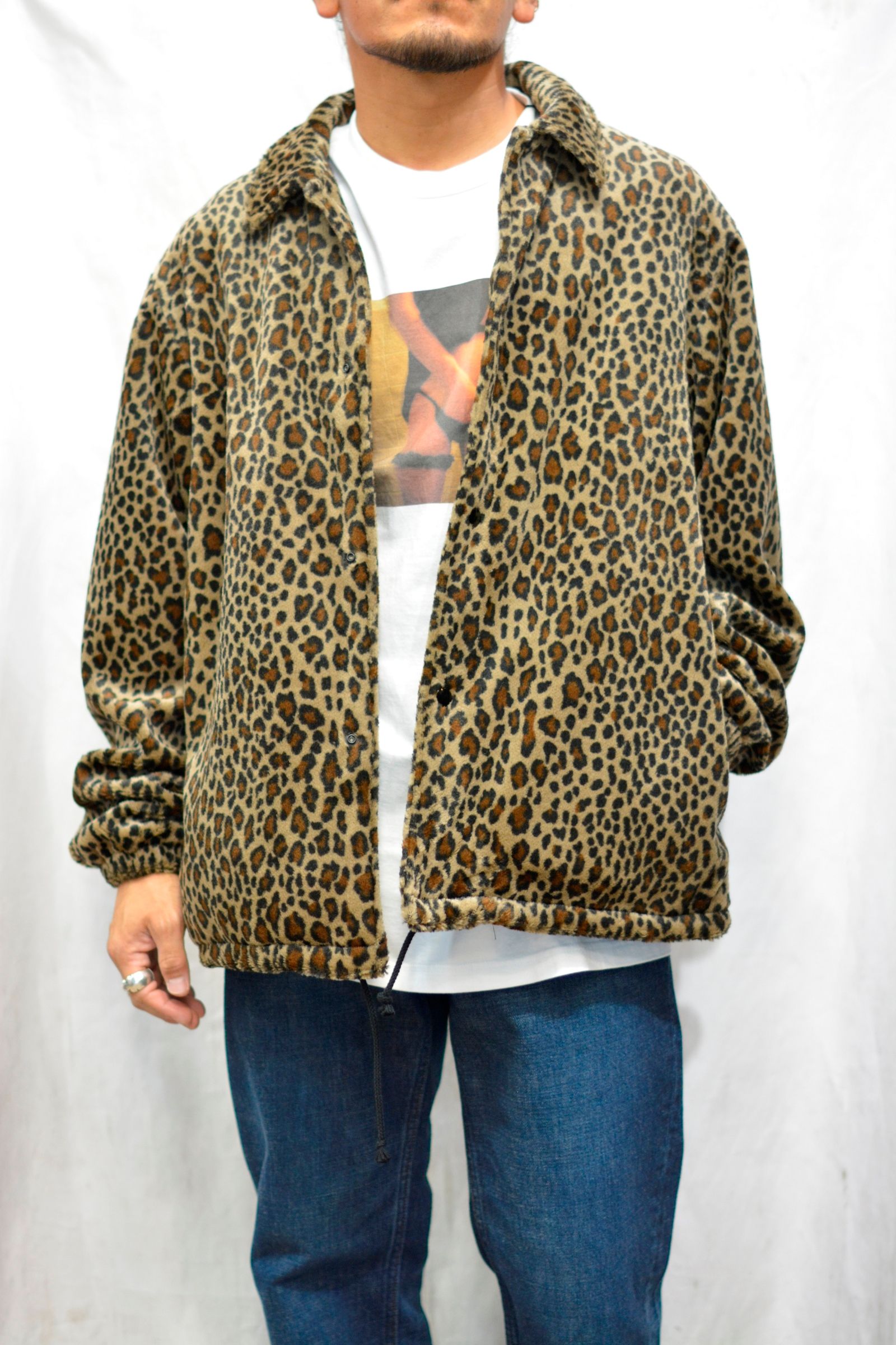 MINEDENIM - Leopard Fur Coach JKT | chord online store