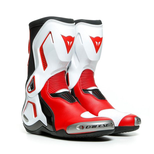 Dainese Torque 3 Out Black White Lava Red Motorcycle Boots