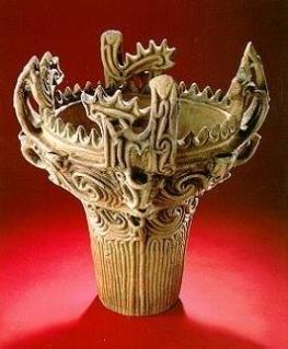 国宝】新潟県笹山遺跡出土深鉢形土器（火焔型土器）／十日町市