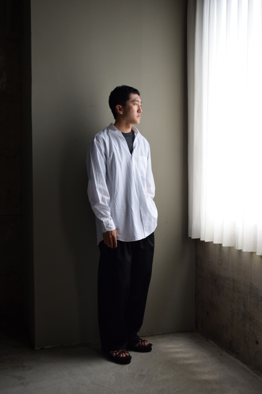 COMOLI (コモリ) コモリシャツ [WHITE]