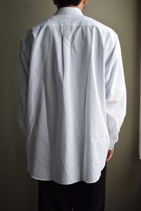 COMOLI (コモリ) コモリシャツ [WHITE]