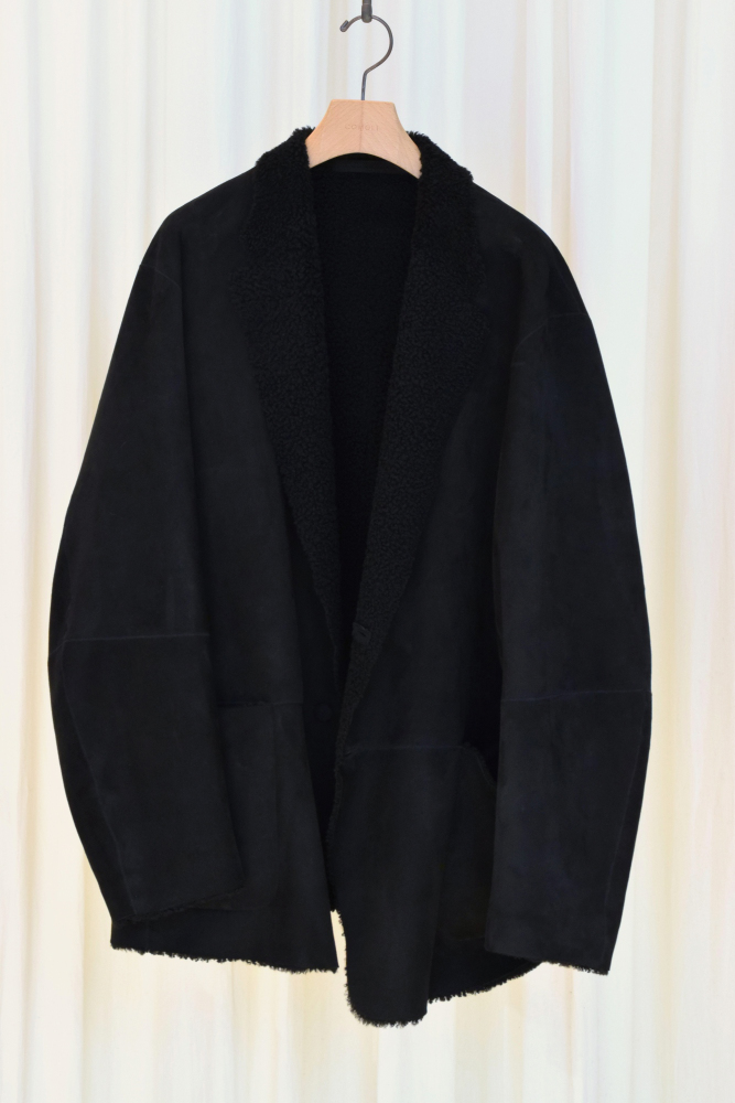 COMOLI (コモリ) シープスキン ジャケット [BLACK]