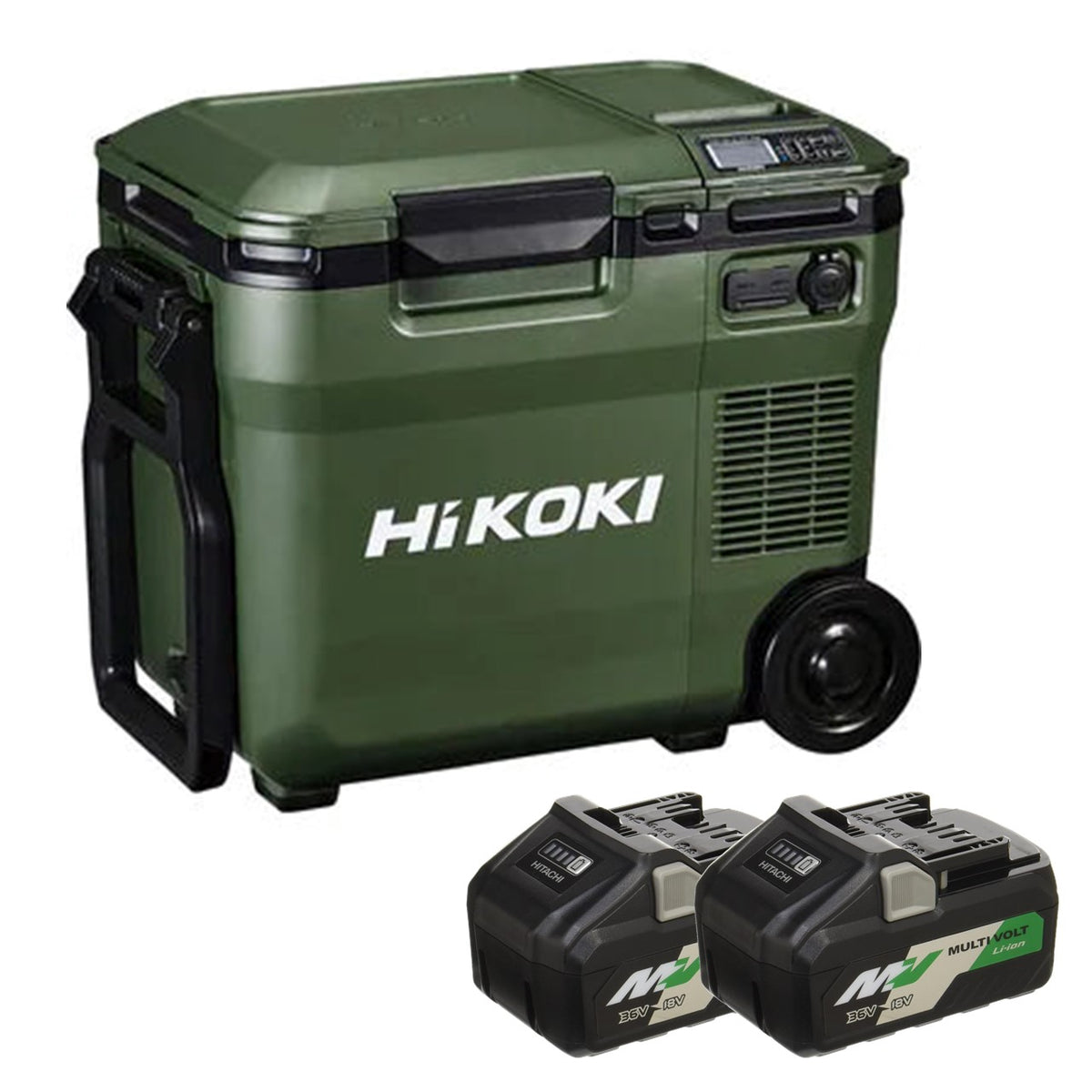 HiKOKI コードレス冷温庫 18L マルチボルト蓄電池2個付きオリジナル