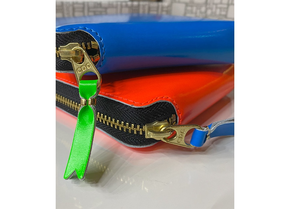 COMME des GARCONS / コムデギャルソン】SUPER FLUO Wallet Orange