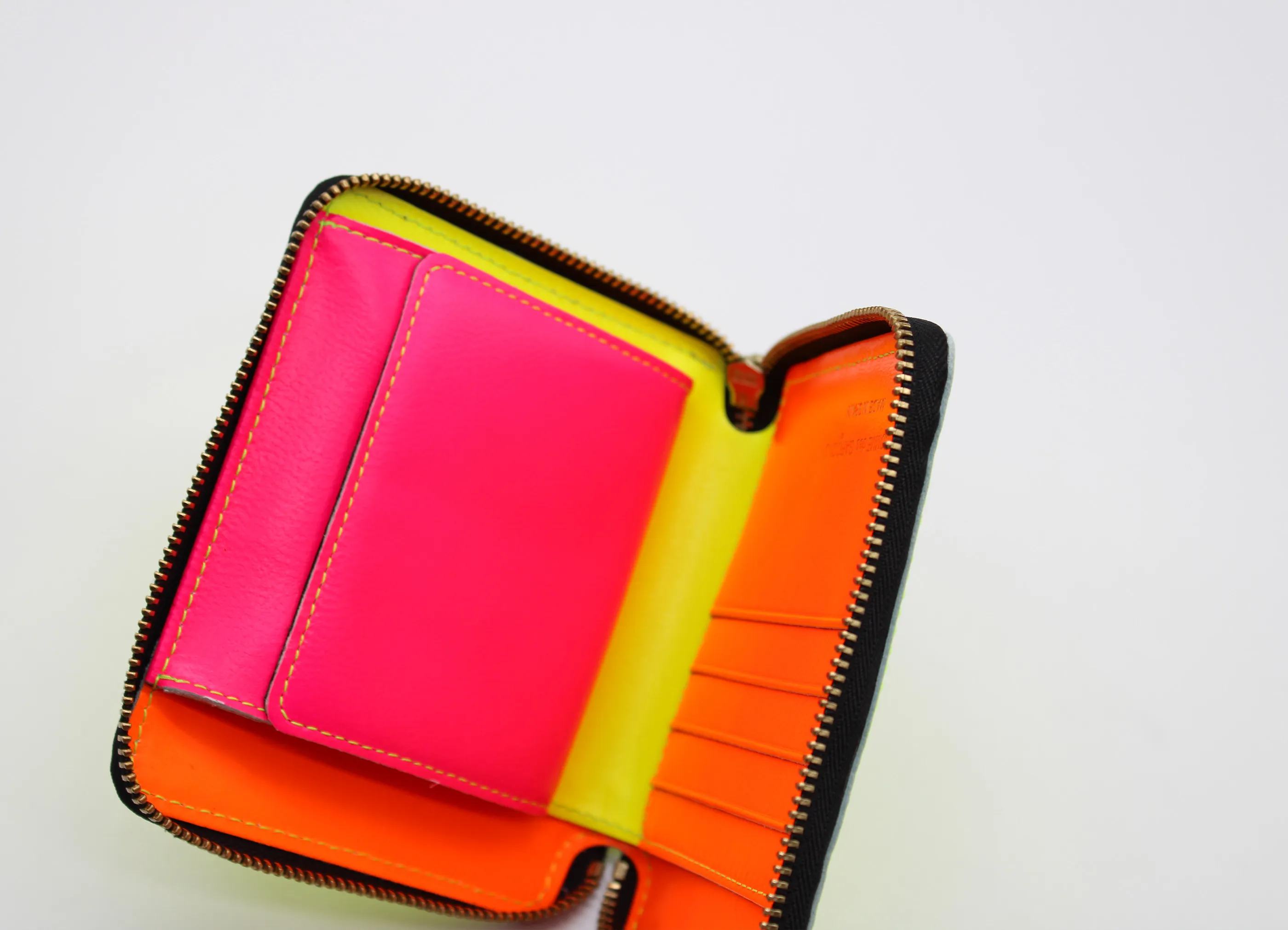 COMME des GARCONS / コムデギャルソン】SUPER FLUO Wallet Orange