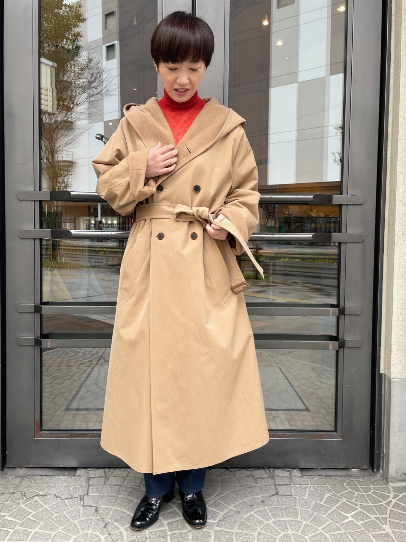 AURALEE】FINX HARD TWIST GABARDINE HOODED DOUBLE COAT | CIENTO BLOG