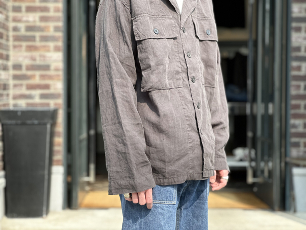 AUBERGE】サラッと羽織れるリネンシャツ。 | CIENTO BLOG