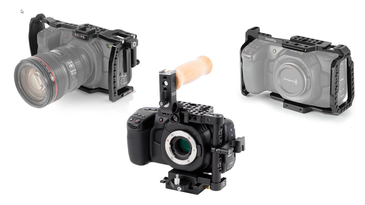 BMPCC 4K用のケージが続々登場 － Shape、Wooden Camera、SmallRigから