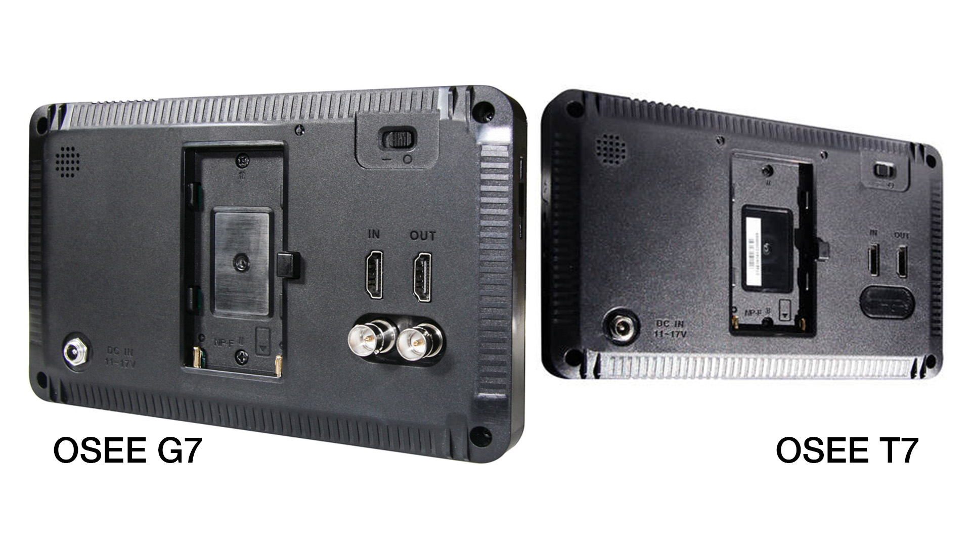 OSEEがG7とT7を発表 － 7″ 4K入力対応 フィールドモニター | CineD