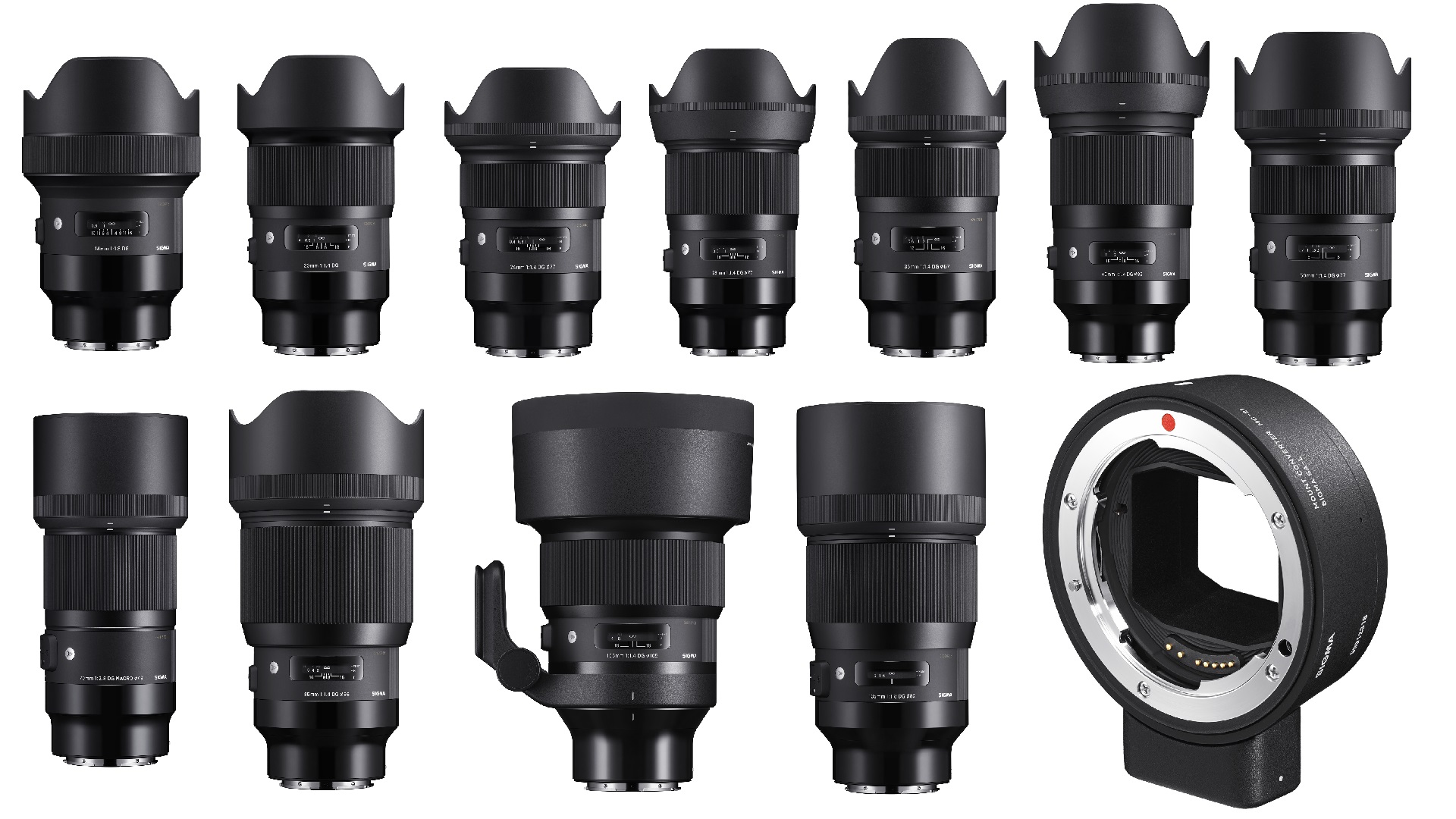 シグマが11本のLマウントプライムレンズを発表 ー マウント