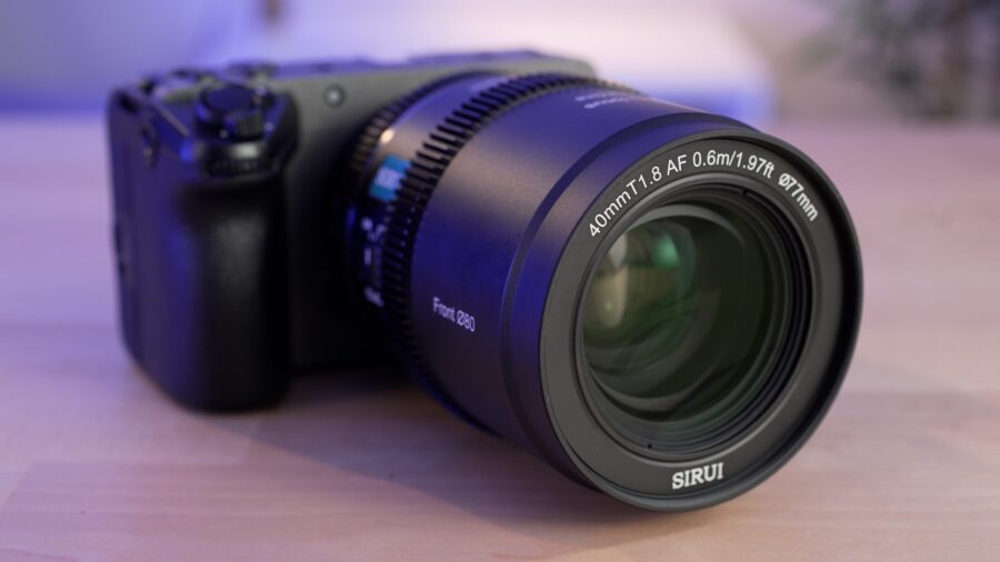 SIRUI 40mm Autofocus Anamorphic Lens Review - T1.8, 1.33x, S35 for