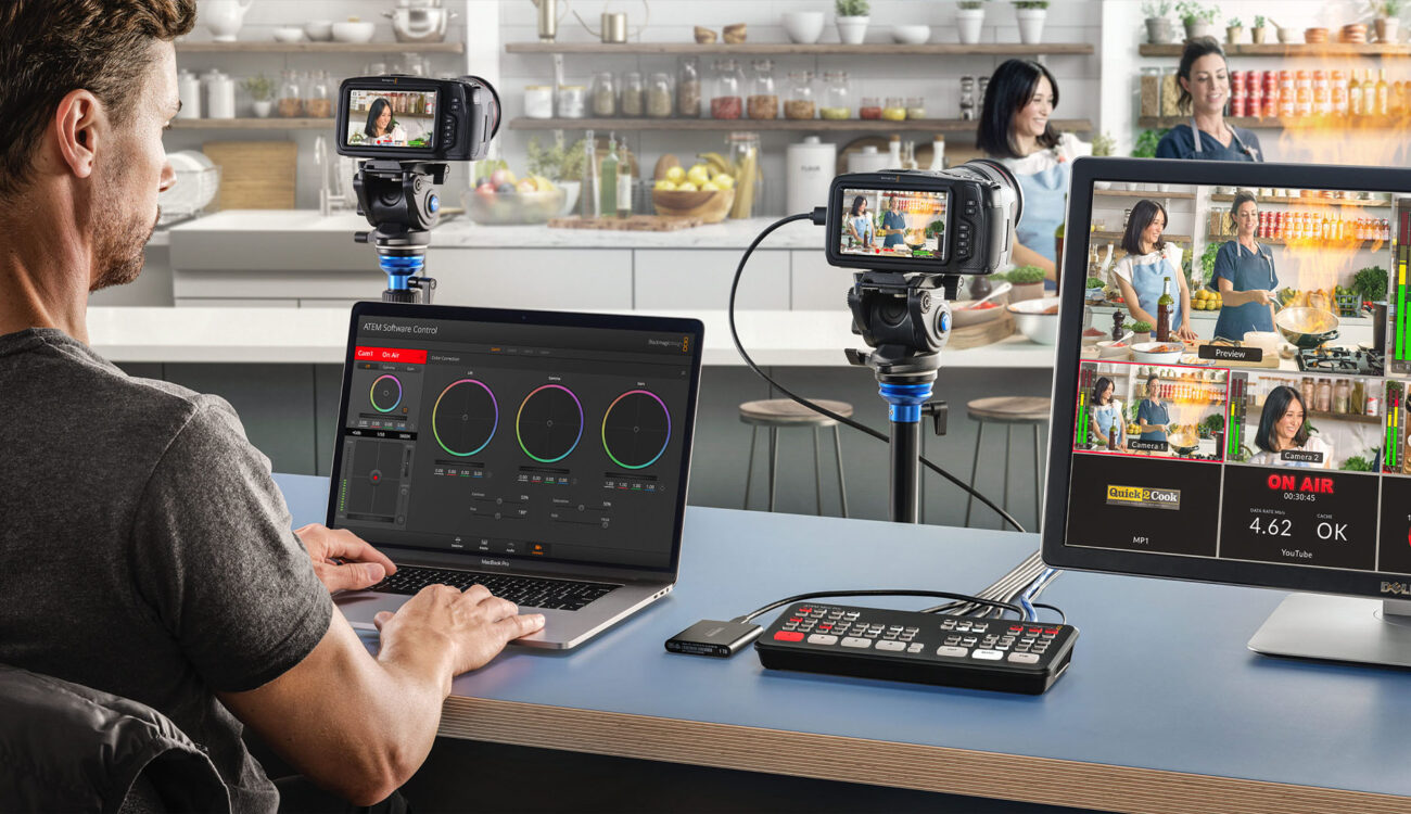 Blackmagic Design ATEM Mini Pro ISO and ATEM Stream Bridge - A