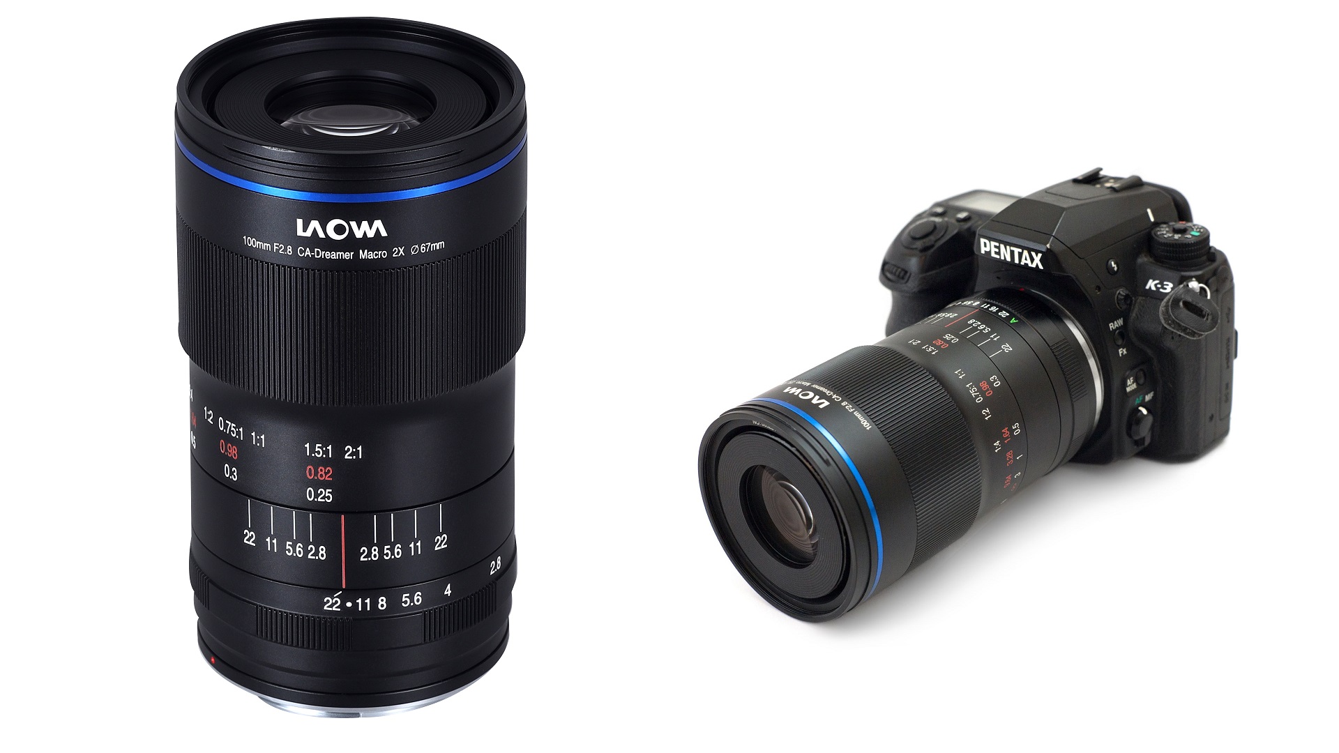 Laowa 100mm f/2.8 2x Ultra Macro APOレンズ – マニュアル絞りEFと