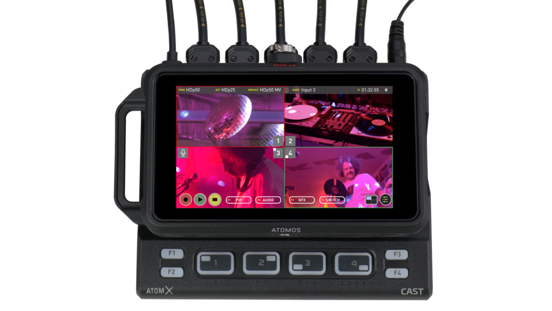 Live-streaming & Multicam Switching with the Atomos Ninja V