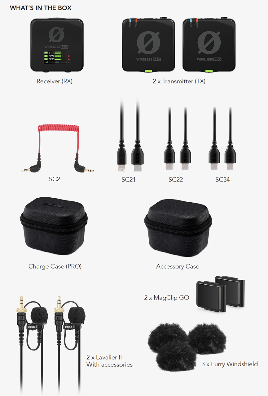 RØDE がWireless PROを発表 - 32ビット・フロート・オンボード