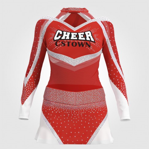 チアリーダーのためのUSAチアユニフォーム - CSTOWNCHEER