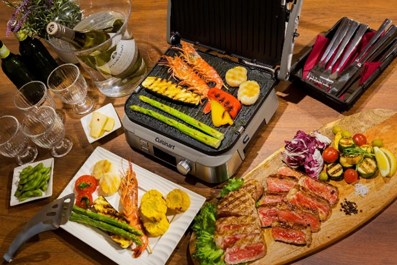 クイジナート GR-5J マルチグルメプレート たこ焼きプレート付 ついに