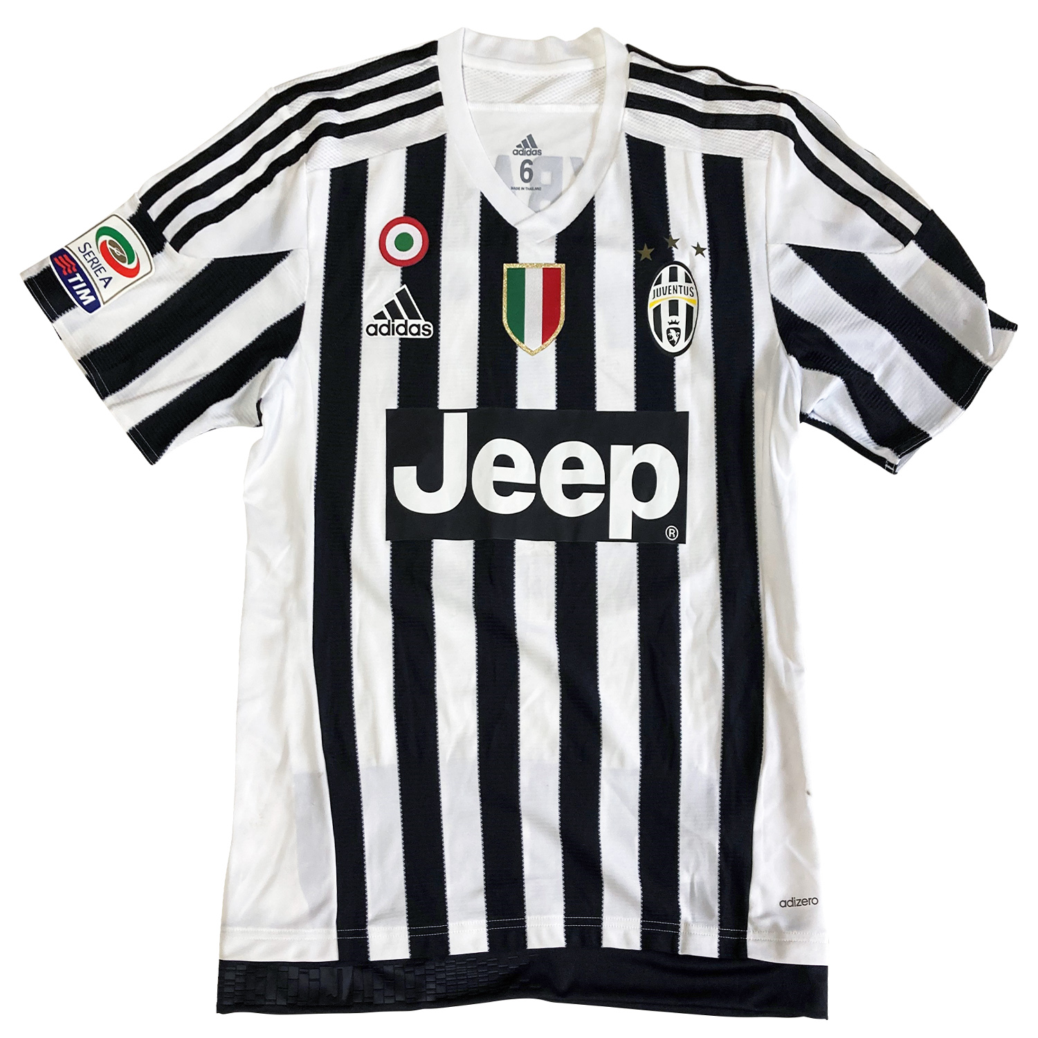 CuriosX / パウロ・ディバラ直筆サイン入り実使用ユベントス2015-2016