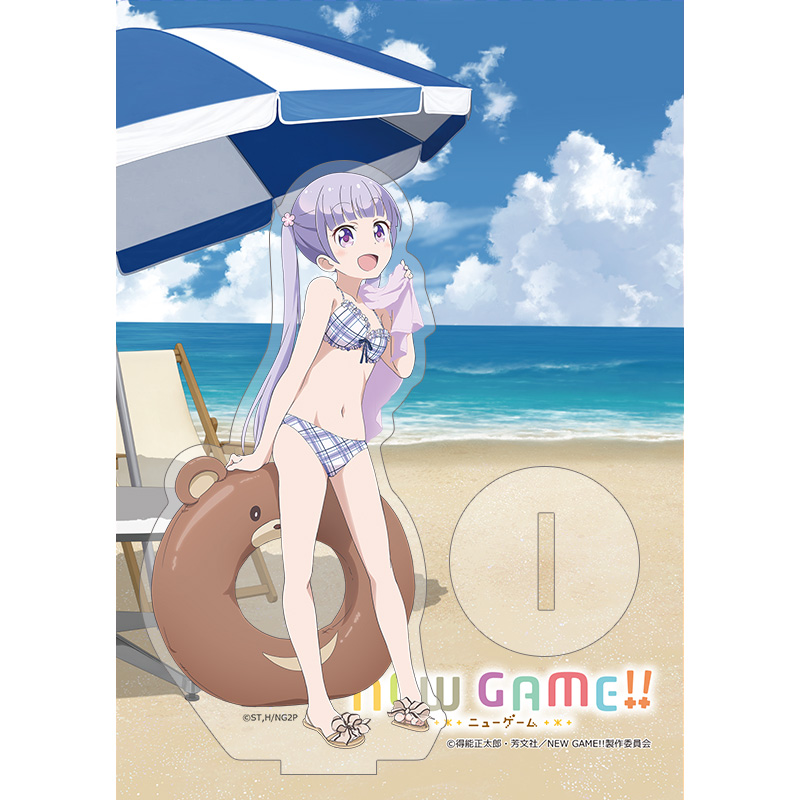 NEW GAME!!]アクリルスタンド（涼風 青葉／水着）