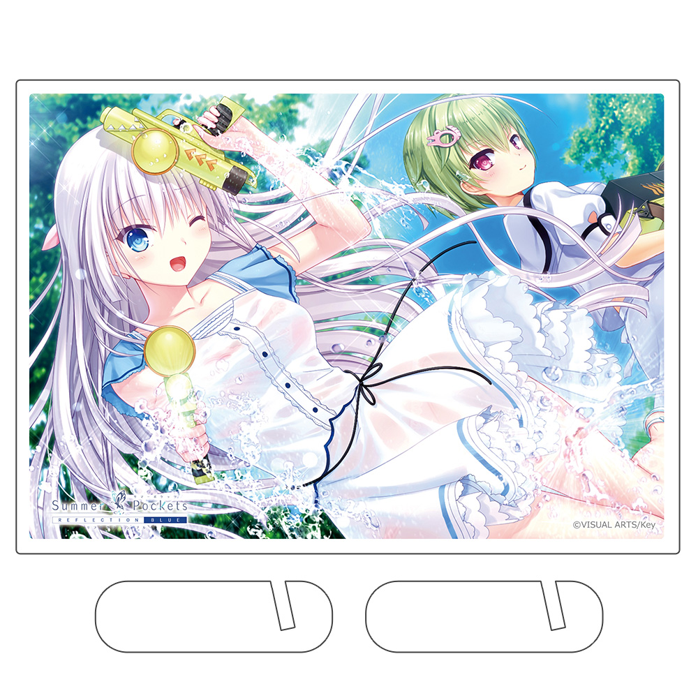 Summer Pockets REFLECTION BLUE]アクリルパネル（鳴瀬しろは＆野村美希）