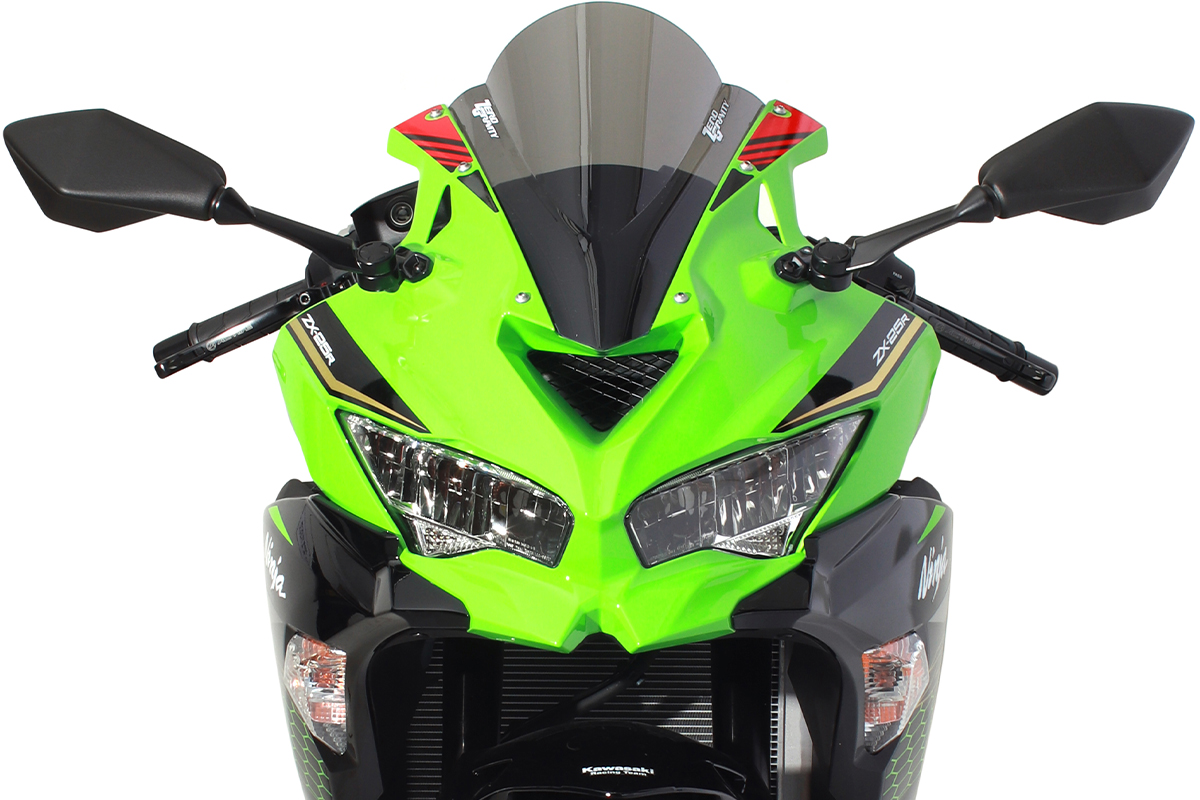 ニンジャZX-4Rの防風効果とルックス向上をねらえ！ | カスタムパーツ