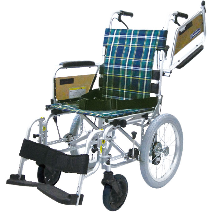 KA816L-40B-MS カワムラサイクル 軽量簡易モジュール車いす KA800