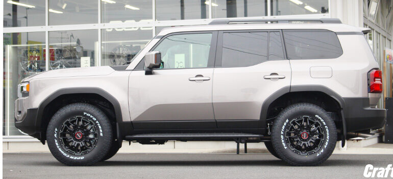 ランドクルーザー250】足まわりカスタム（ホイール、タイヤ