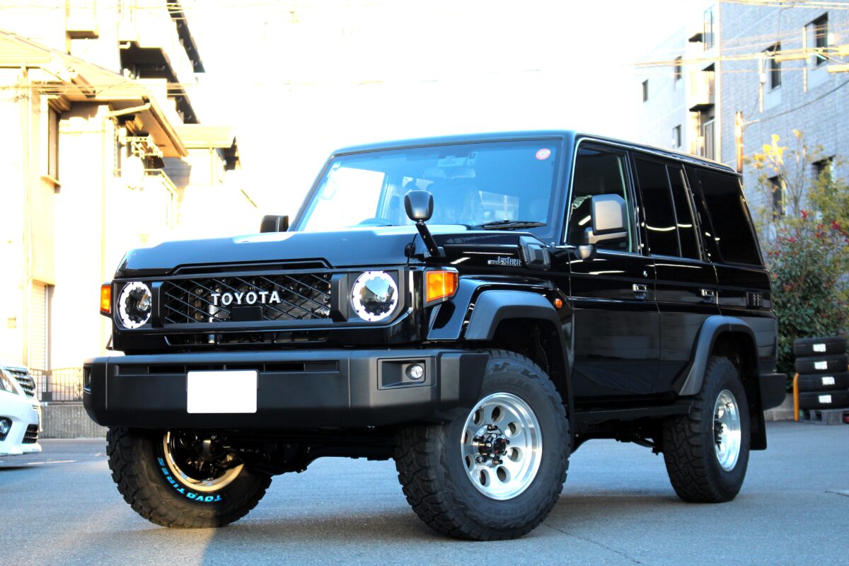 ランクル70【GDJ76W】にジムラインType2 16インチを装着