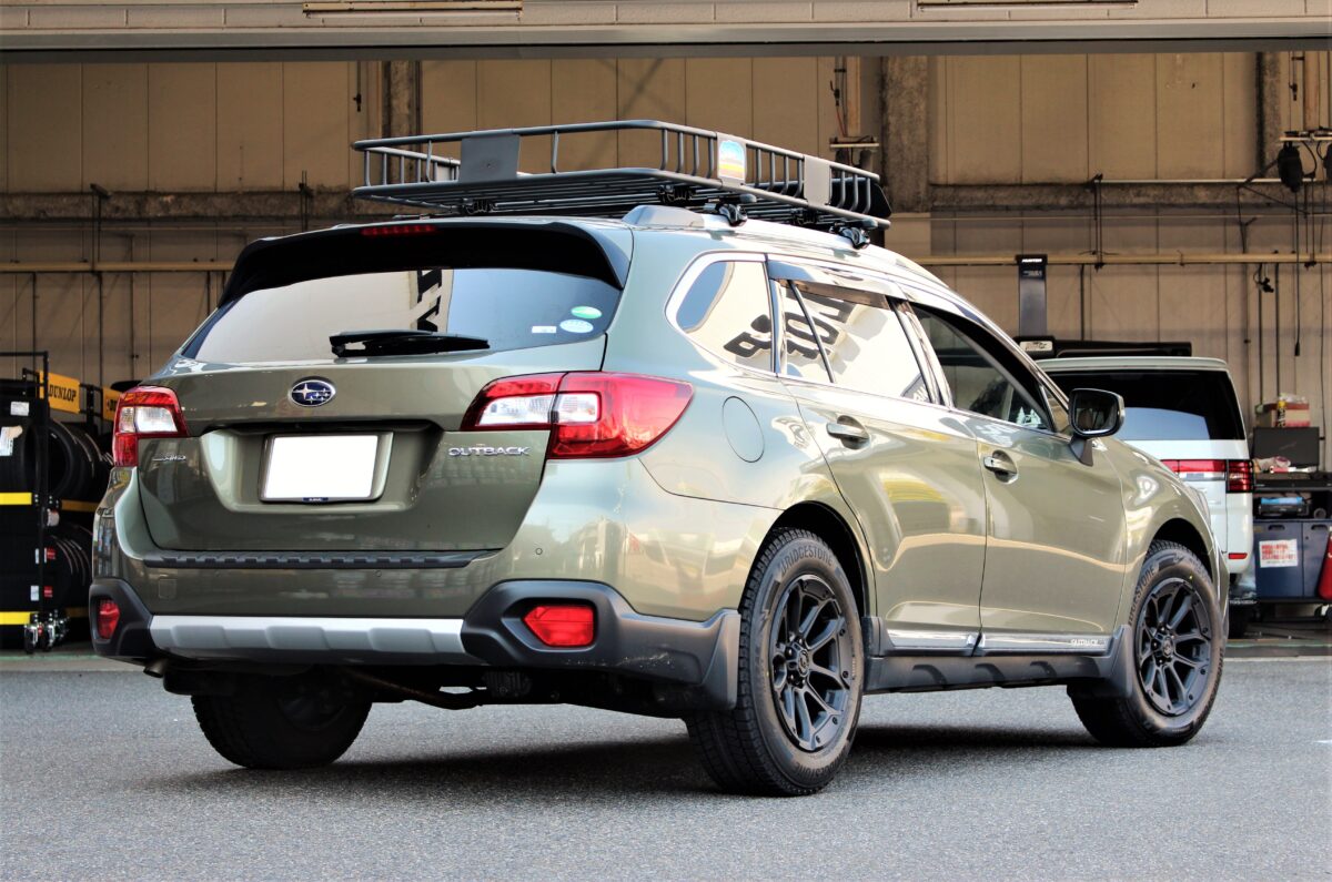 BS系 レガシィ アウトバックのスタッドレスセット。ジェップセンMJCR