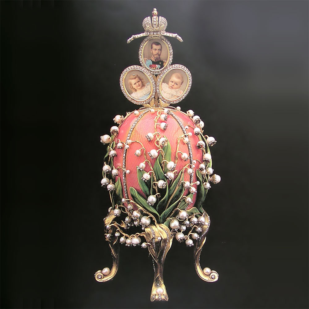 ファベルジェの卵 スズラン 1898 - CRAFTS DESIGN