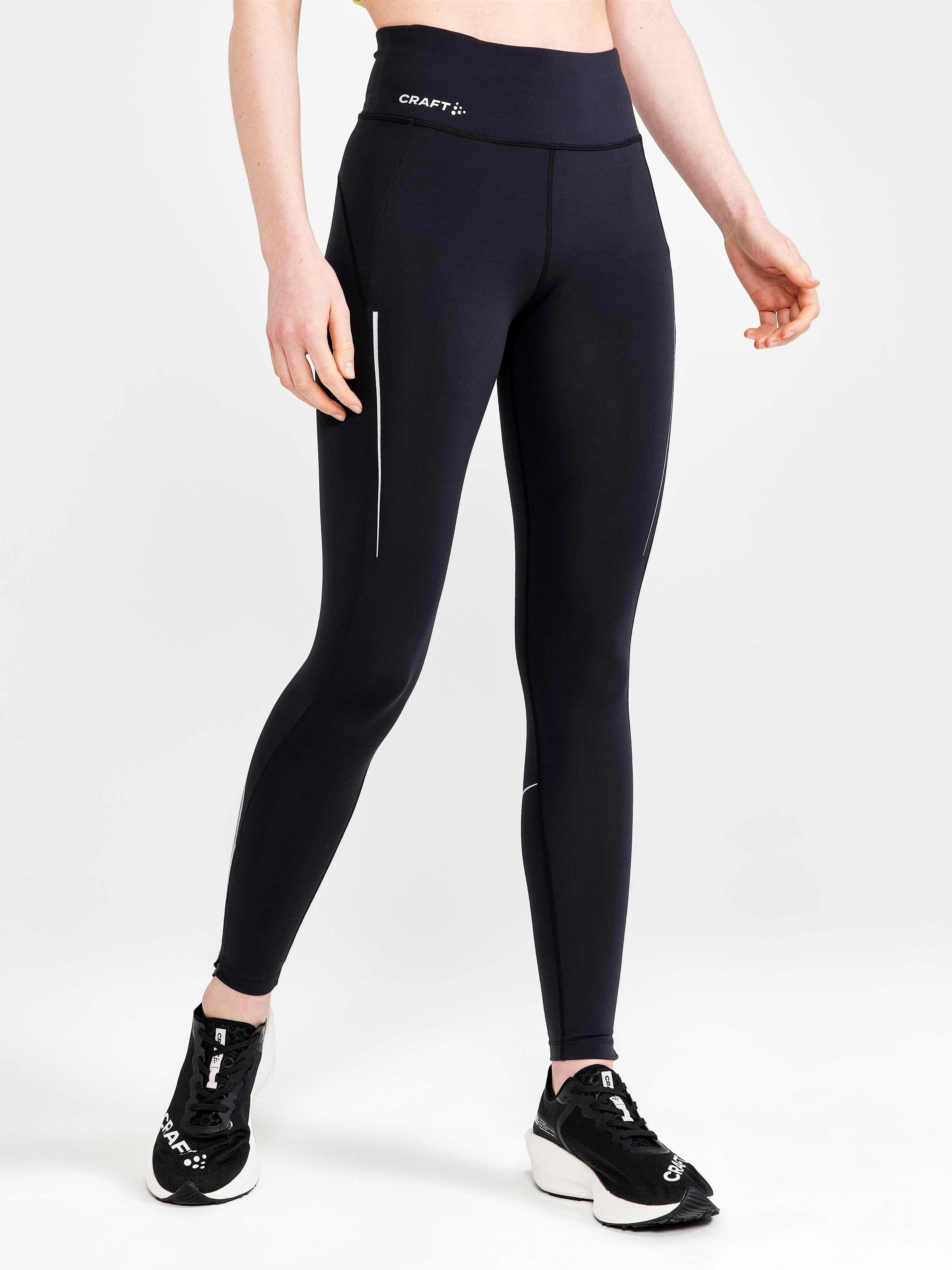 WOMEN'S ADV ESSENCE RUNNING TIGHTS - Black – Craft Sportswear NA