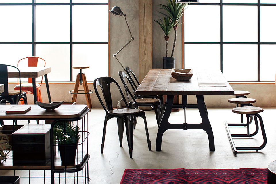 クランキー ダイニングテーブル｜テーブル｜CRUSH CRASH PROJECT