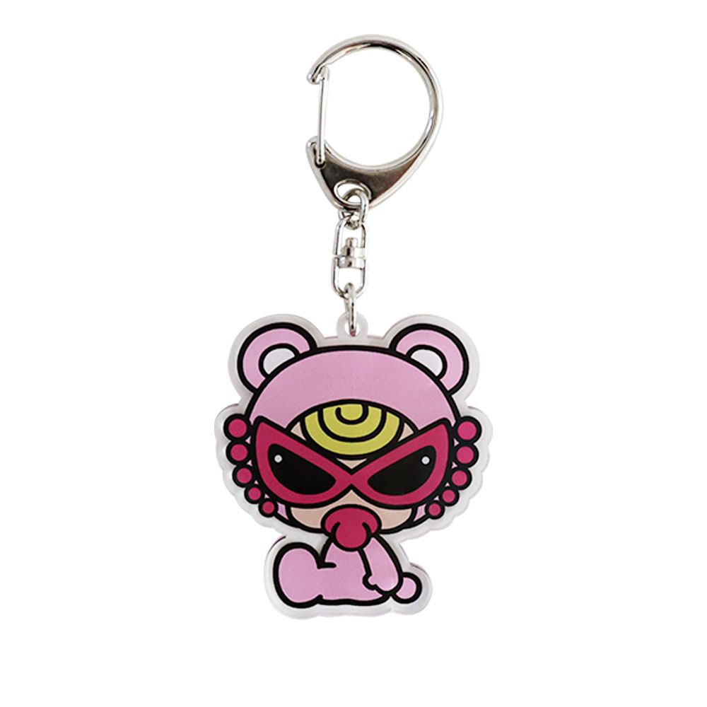 Hystericmini TEDDY MINI アクリルキーホルダー HYSTERIC MINI