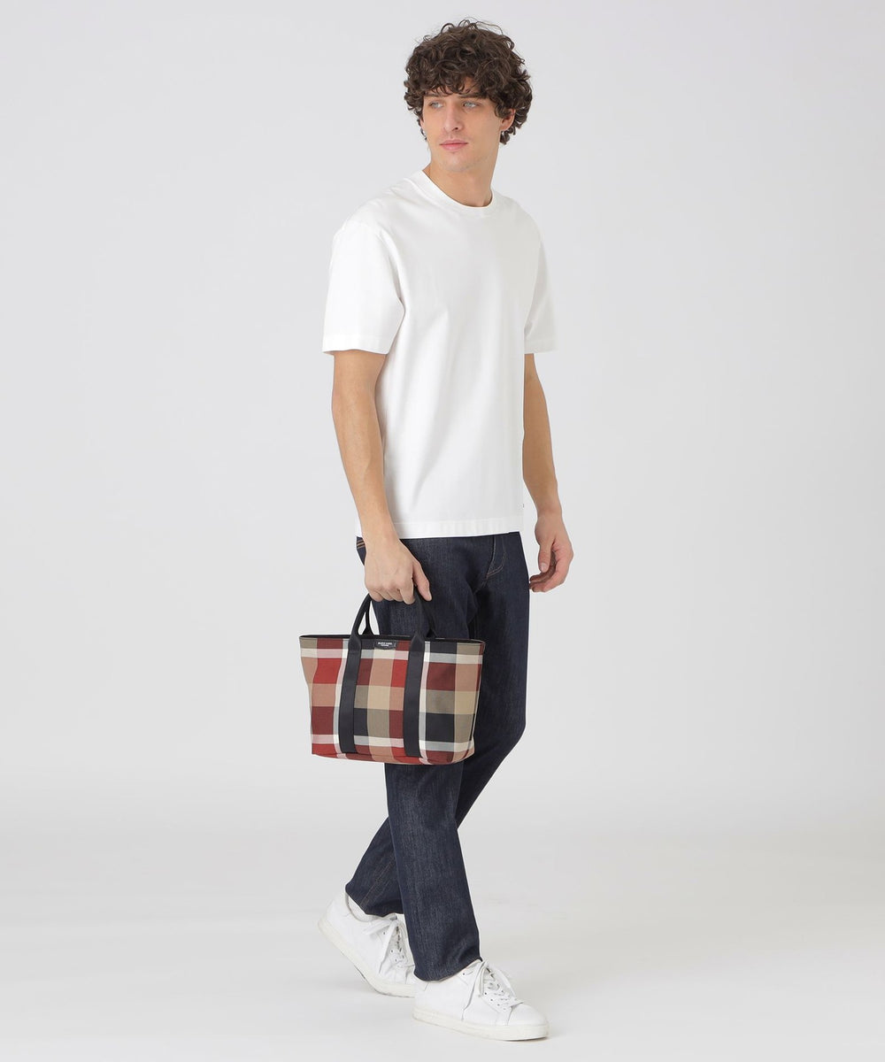 クレストブリッジチェックランチトート（バッグ）｜BLACK LABEL