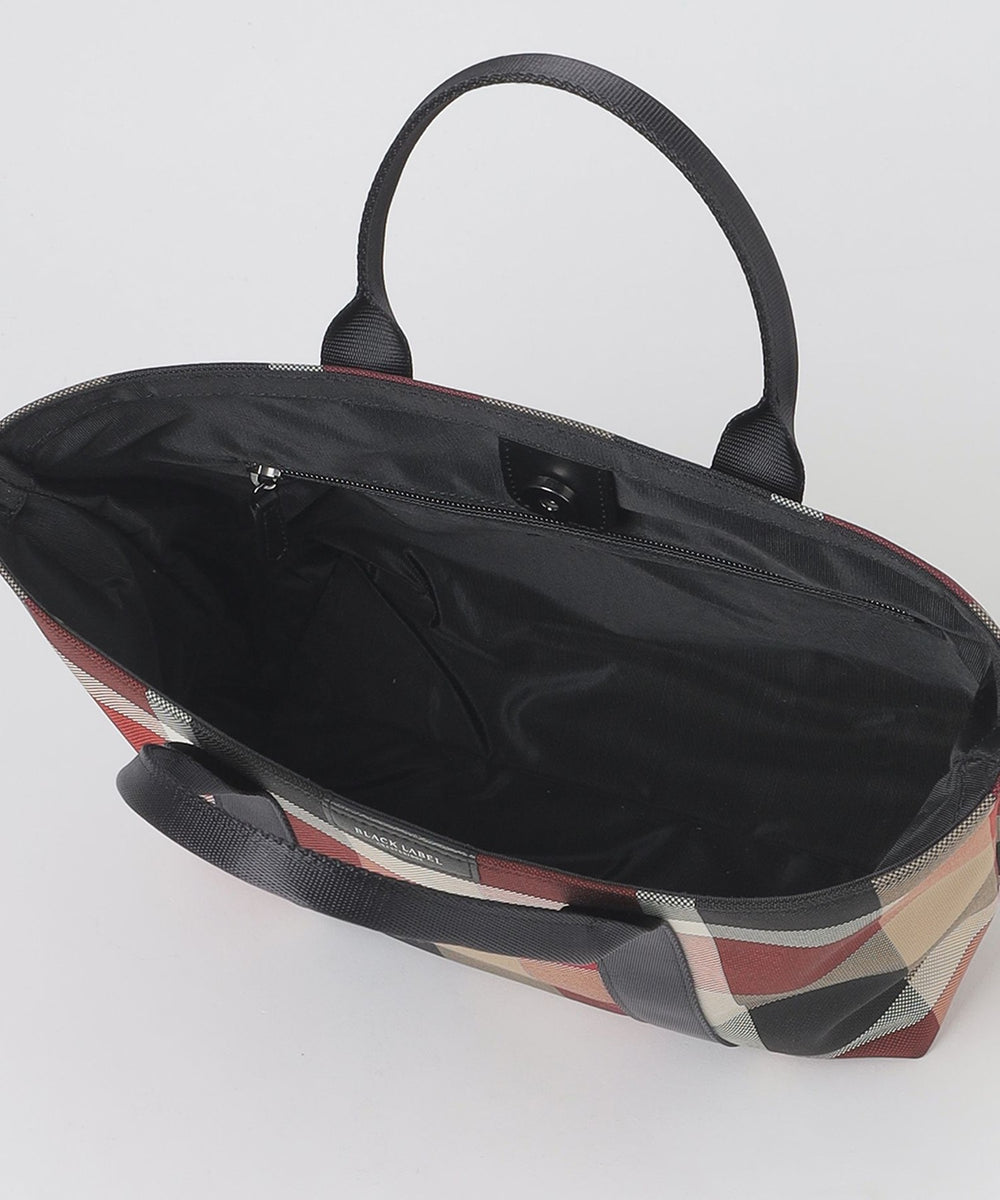 クレストブリッジチェックランチトート（バッグ）｜BLACK LABEL