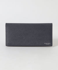 バイカラークレストブリッジチェックロングウォレット（ウォレット