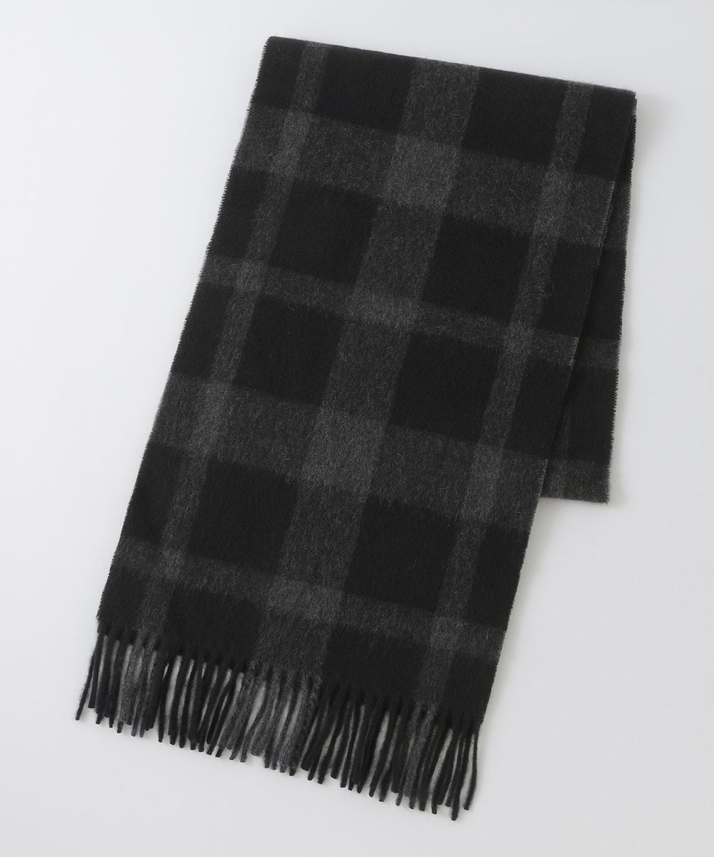 クレストブリッジチェックカシミヤマフラー（マフラー/ストール