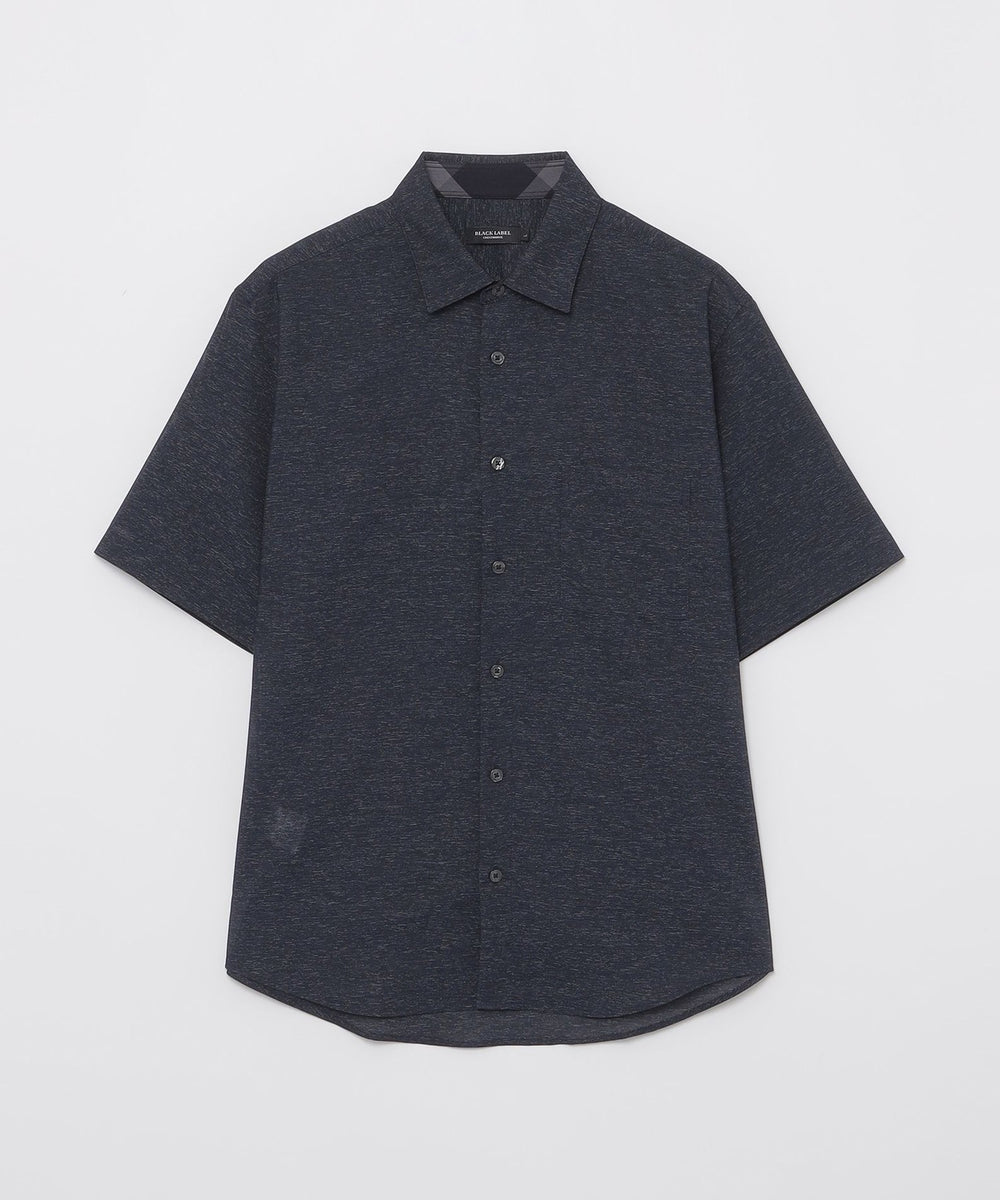 一部店舗限定】ストレッチカラミシャツ（カジュアルシャツ）｜BLACK