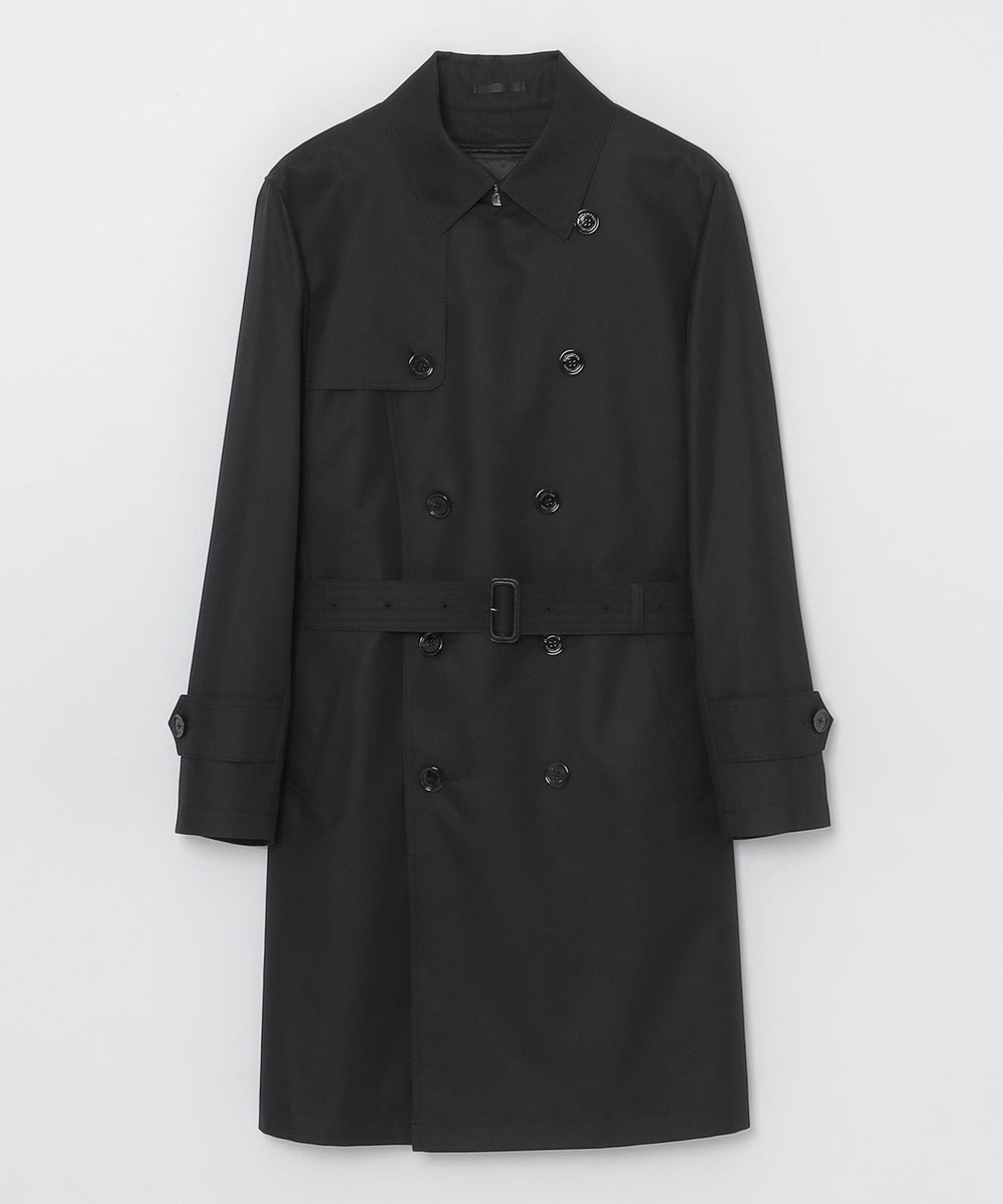 ブラックバレット グレーコート ベルト付き スピード発送 襟3Wayベルト