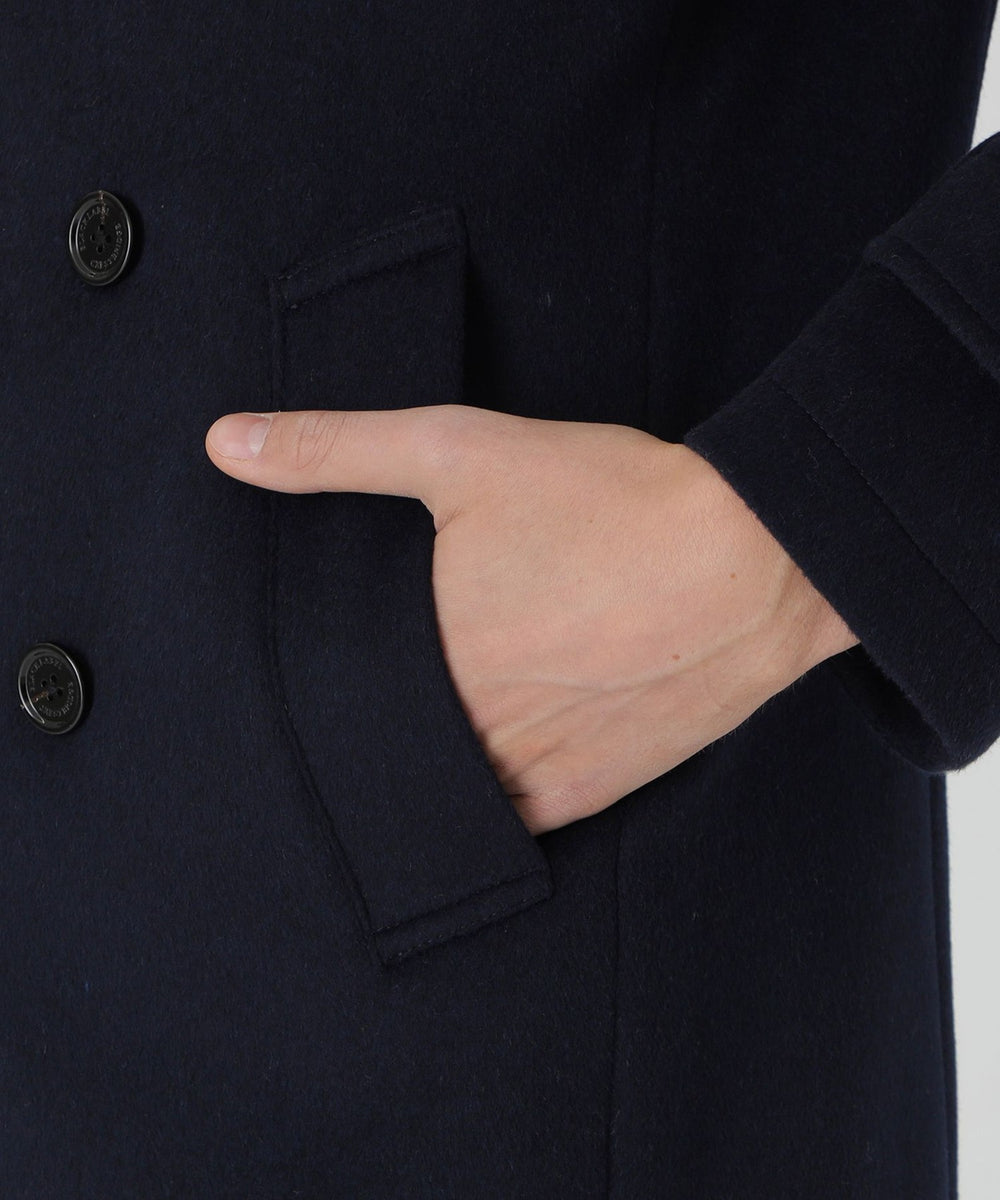 一部店舗限定】ウールビーバーピーコート（コート）｜BLACK LABEL